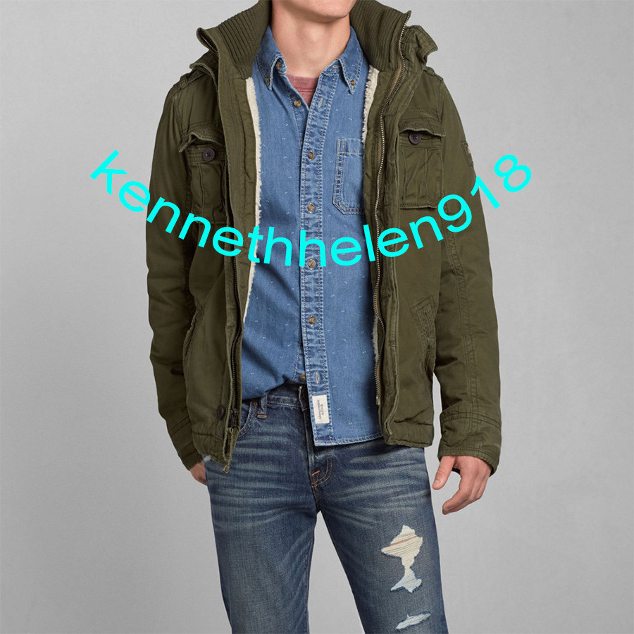 abercrombie and fitch mens coats